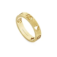 Icon Round Ring in 18kt Yellow Gold