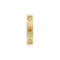 Icon Round Ring in 18kt Yellow Gold