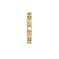 Icon Ring in 18kt Yellow Gold with Diamonds