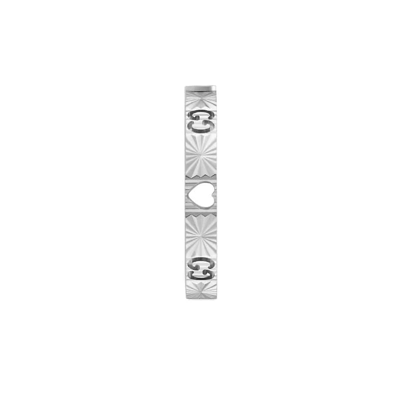 Icon Ring in 18kt White Gold with Diamonds