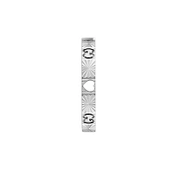Icon Ring in 18kt White Gold with Diamonds
