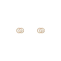 GG Running Earrings in 18kt Pink Gold