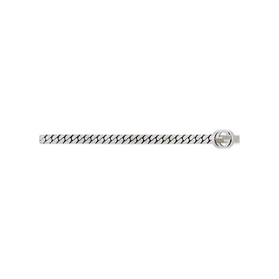 Interlocking G Tie Bar in Sterling Silver