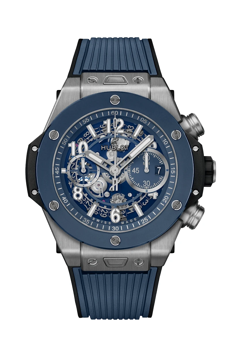 Big Bang Unico Titanium Blue Ceramic 44 mm