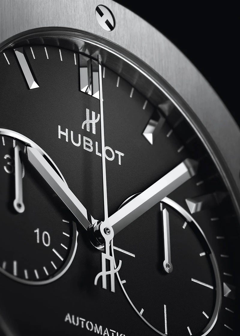 Classic Fusion Chronograph Titanium on Rubber mm