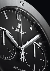 Classic Fusion Chronograph Titanium on Rubber mm