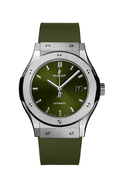 Classic Fusion Titanium Green 42 mm