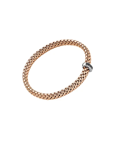 Flex'it bracelet with black diamonds