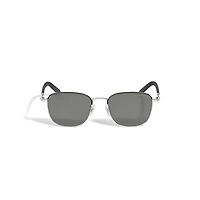 Squared Sunglasses with Silver Coloured Metal Frame