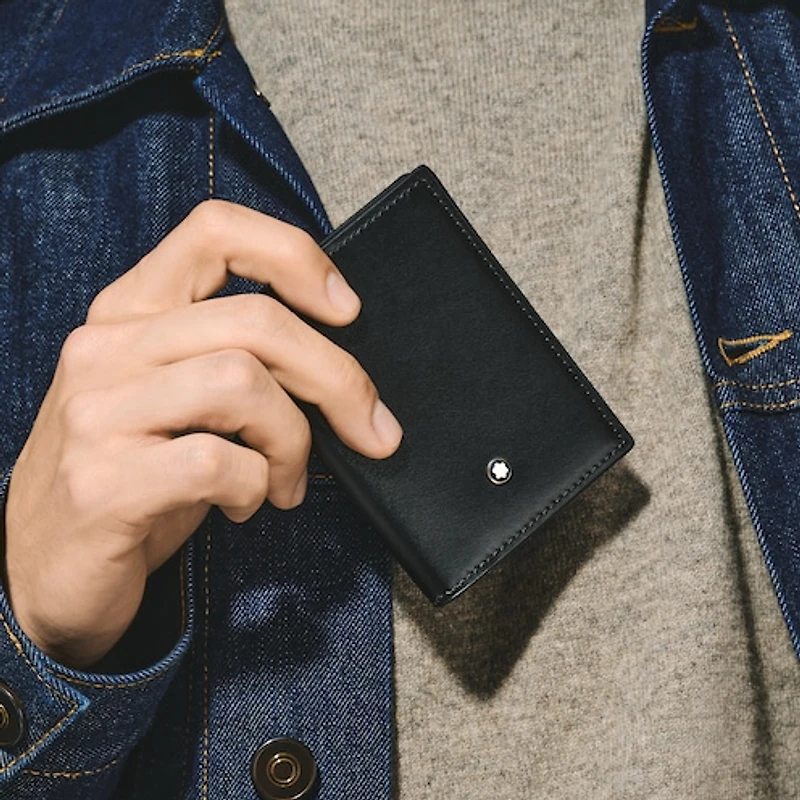 Sartorial mini wallet 4cc