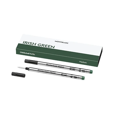 2 Rollerball Refills medium, Irish Green