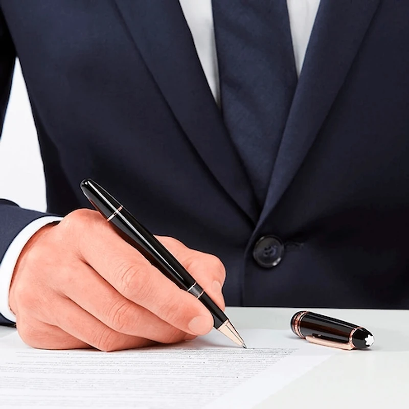 Meisterstück Rose Gold-Coated LeGrand Rollerball