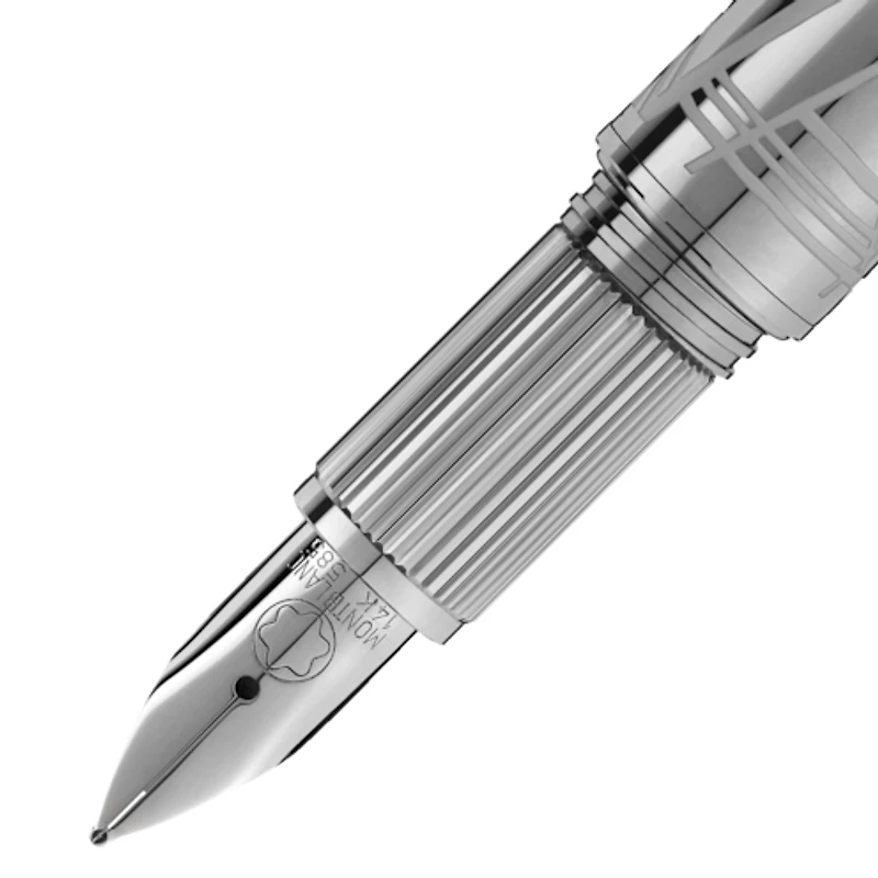 Starwalker SpaceBlue Metal Fountain Pen
