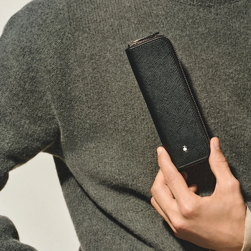 Sartorial 1-Pen Pouch with Zip