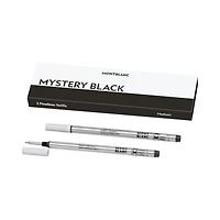 2 Fineliner Refills Medium, Mystery Black