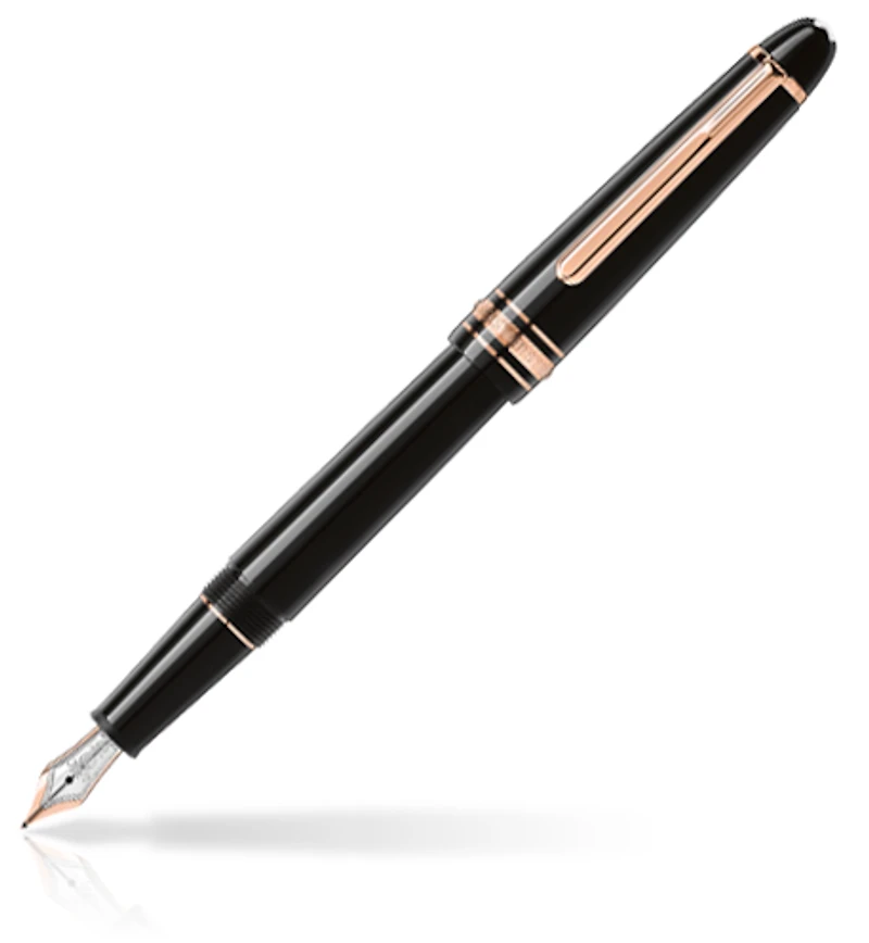 Meisterstück Rose Gold-Coated Fountain Pen