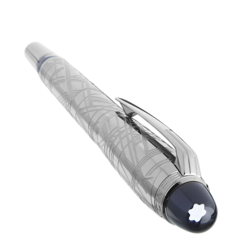 Starwalker SpaceBlue Metal Fountain Pen