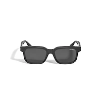 Rectangular Sunglasses with Black Coloured Acetate Frame