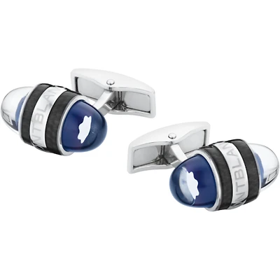 Montblanc StarWalker Cufflinks Steel and Lacquer
