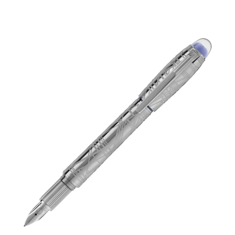 Starwalker SpaceBlue Metal Fountain Pen