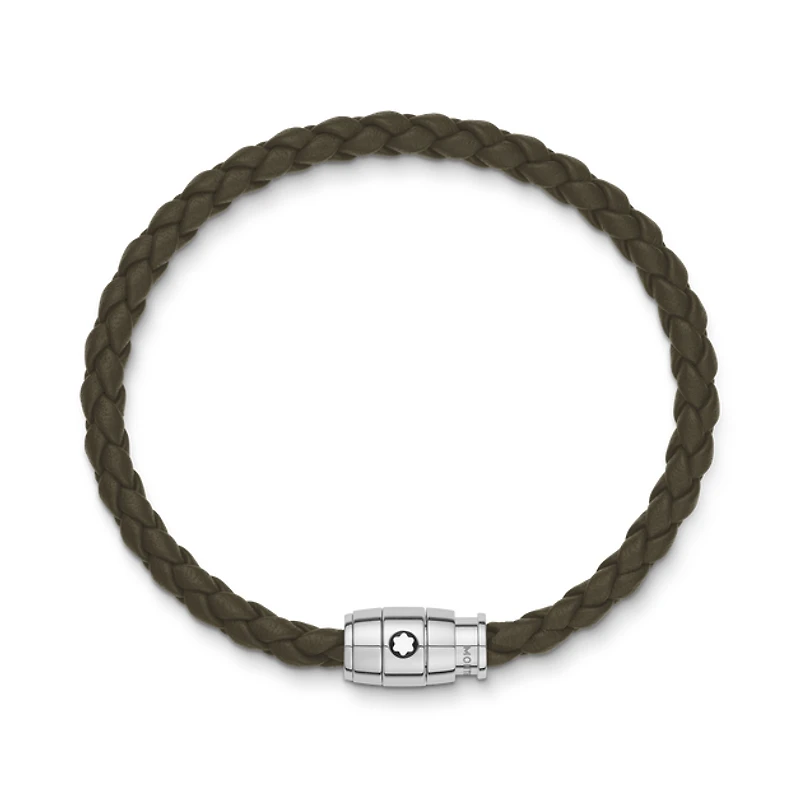 Bracelet Medium, Soft Leather, Khaki
