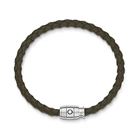 Bracelet Medium, Soft Leather, Khaki