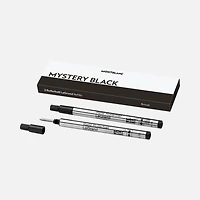 2 Rollerball LeGrand Refills Broad Mystery Black