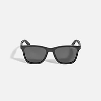 Rectangular Sunglasses with Injected Black Colored Frame