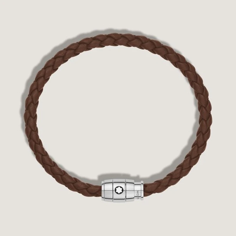 Bracelet Medium, Soft Leather, Fauve Brown