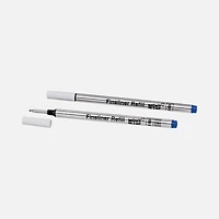 2 Fineliner Refills Broad Royal Blue