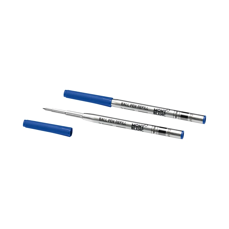 2 Ballpoint Refills, Royal Blue - Broad