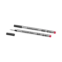 2 Rollerball Refills, Modena Red - Medium