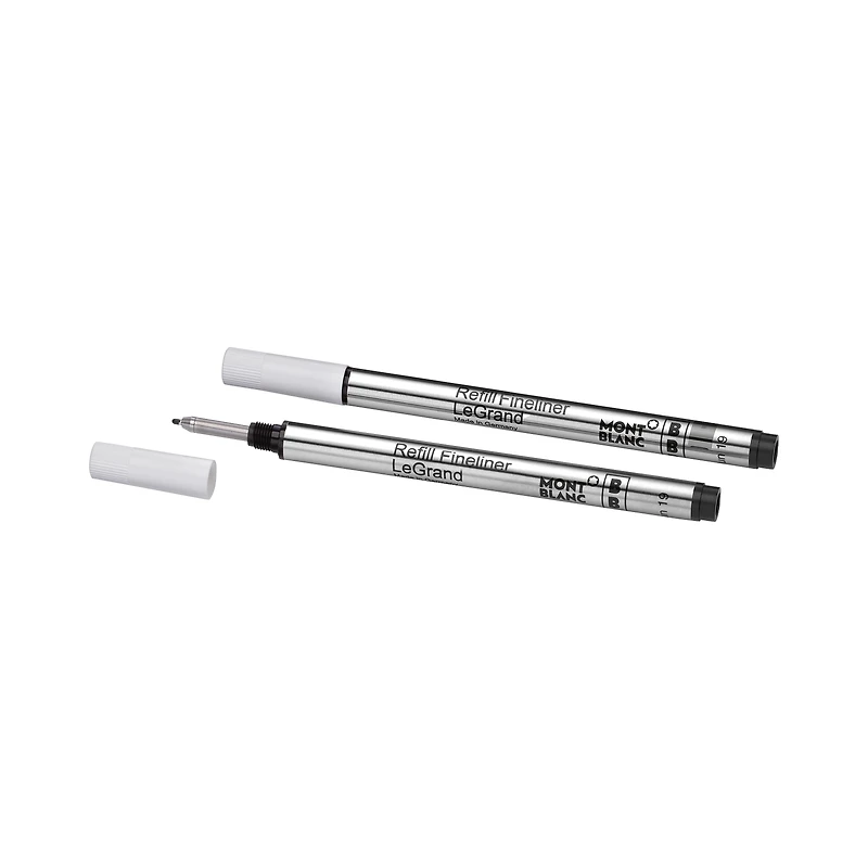2 Fineliner LeGrand Refills, Mystery Black - Broad