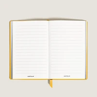 Notebook Large, Saffiano Leather, Modena Yellow - Lined Pages