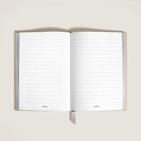 Notebook Medium, Saffiano Leather, Cloudy Beige - Lined Pages