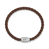 Bracelet Large, Soft Leather, Fauve Brown