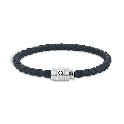Bracelet Small, Soft Leather, Avio Blue