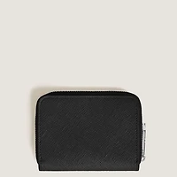 Mini Wallet 2cc with Zip in Sartorial Leather