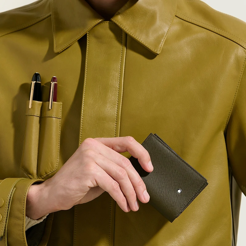 Card Holder 4cc in Sartorial Leather