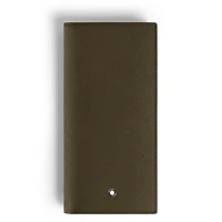 Long Wallet 14cc with Zip in Sartorial Leather