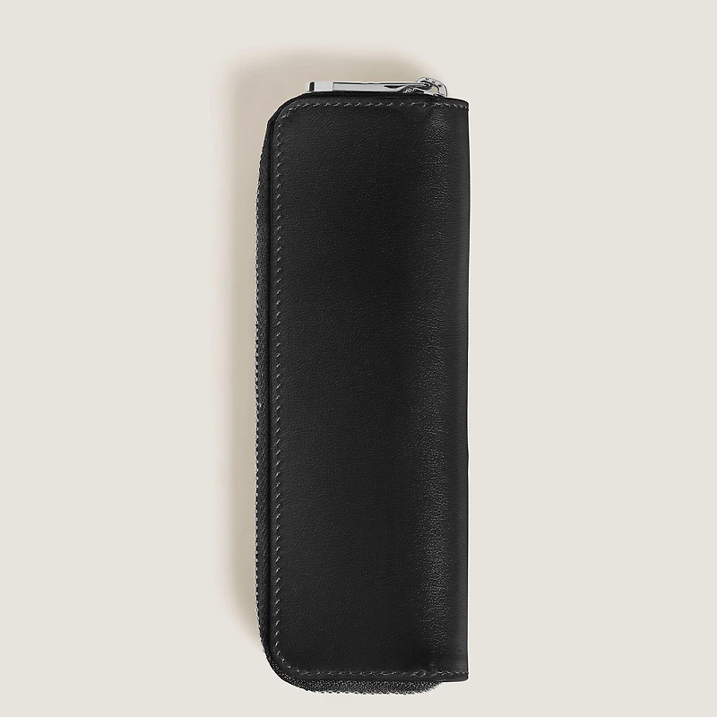 Pen Pouch with zip in Meisterstück Leather