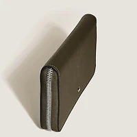 Continental Wallet 12cc with zip in Sartorial Leather
