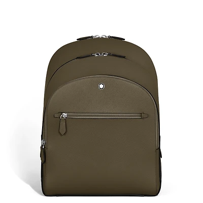 Medium Backpack with 3 Compartments in Sartorial Leather