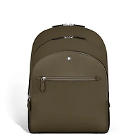 Medium Backpack with 3 Compartments in Sartorial Leather