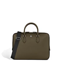 Thin Briefcase in Sartorial Leather