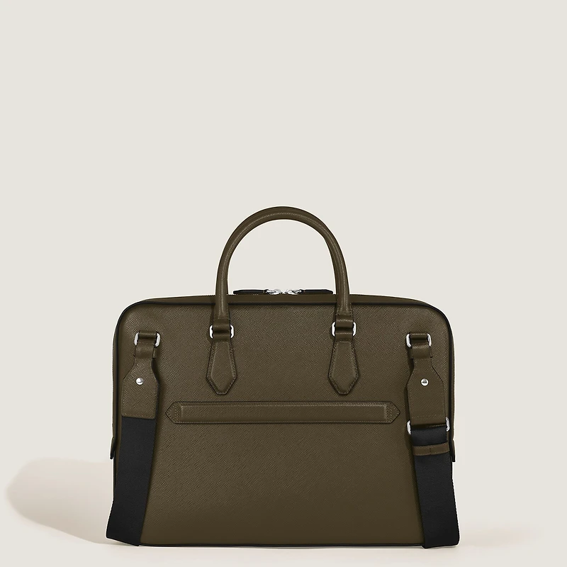 Thin Briefcase in Sartorial Leather
