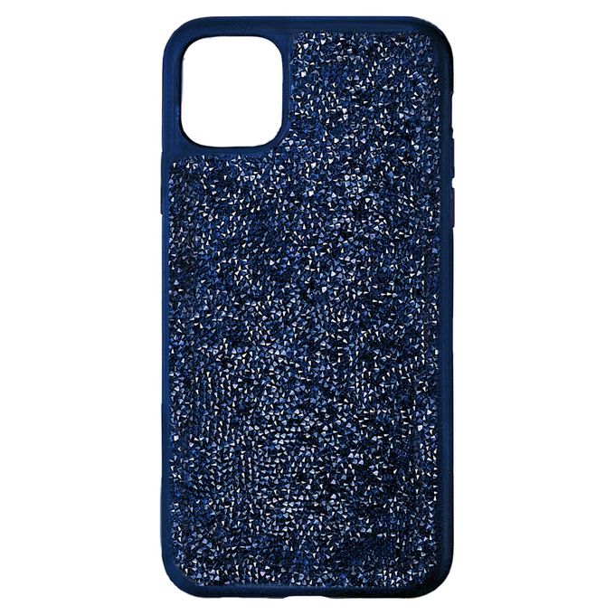Swarovski Glam Rock smartphone case, iPhone® 12 Pro Max, Blue