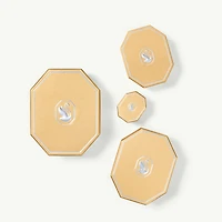 The Vienna Collection ring, Swan, White, Ruthenium plated by SWAROVSKI