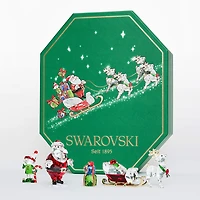 Holiday Cheers Santa Story Set by SWAROVSKI