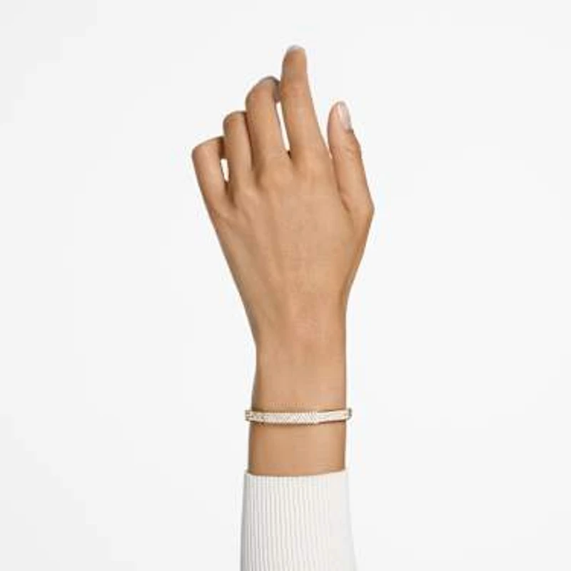 Dextera bangle, Octagon shape, White